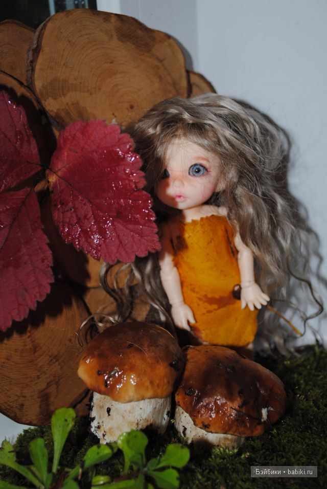 Грибная Феечка | Бэйбики Грибная Феечка — Куклы Fairyland (ФэйриЛэнд): BJD (БЖД) (фото 3)