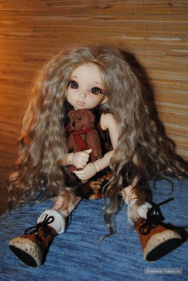 БЖД Fashion от Милены. Новые парички, платьице и... башмачки (фото 6)