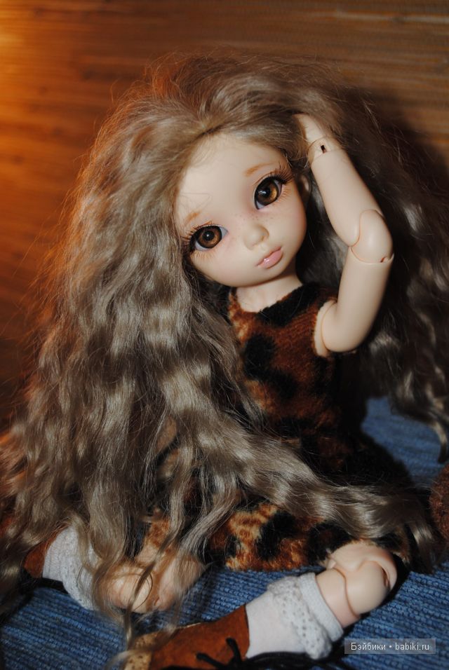 БЖД Fashion от Милены. Новые парички, платьице и... башмачки (фото 7)