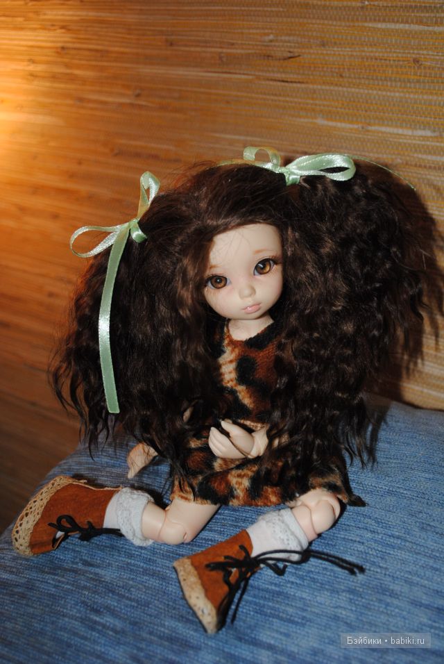 БЖД Fashion от Милены. Новые парички, платьице и... башмачки (фото 9)