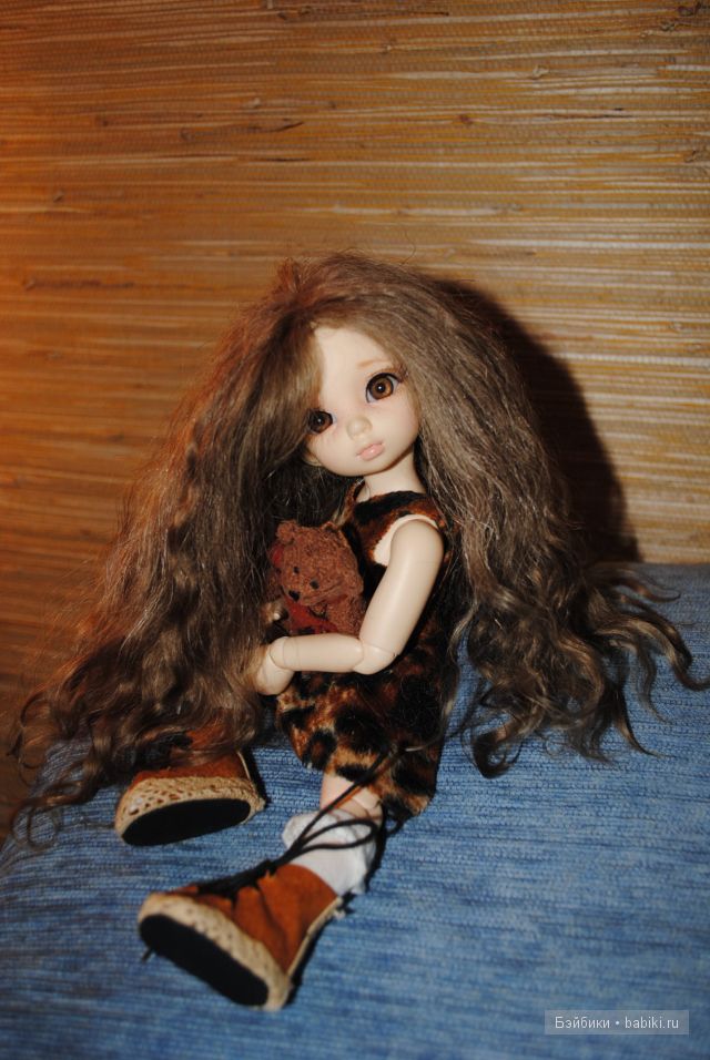 БЖД Fashion от Милены. Новые парички, платьице и... башмачки (фото 4)