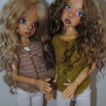 Вязалочки для сестричек от Кайе Виггс. Одежда для МСД