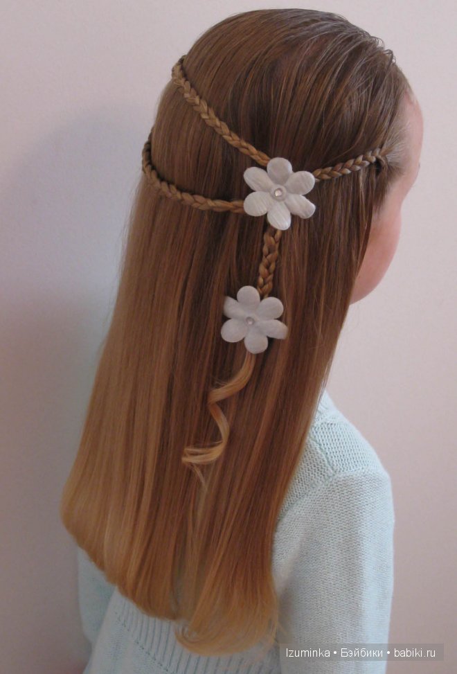 прически для дочки