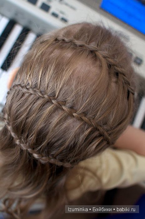 прически для дочки