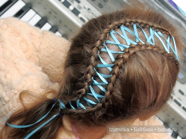 прически для дочки