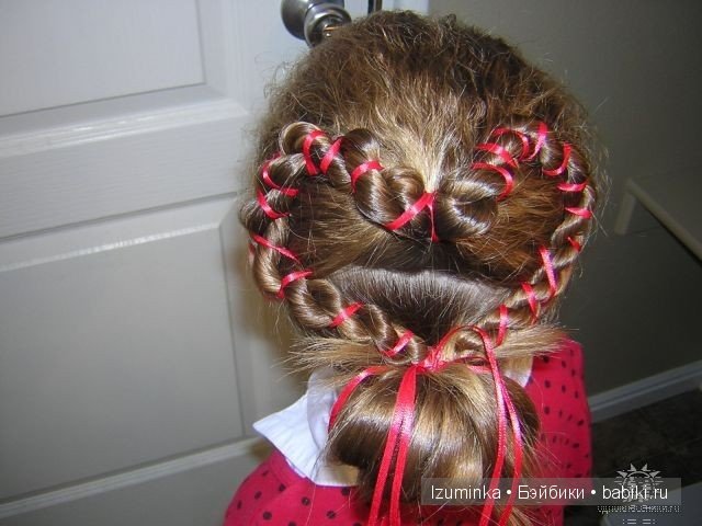 прически для дочки