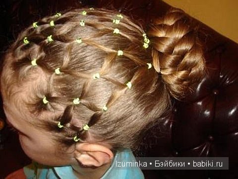 прически для дочки