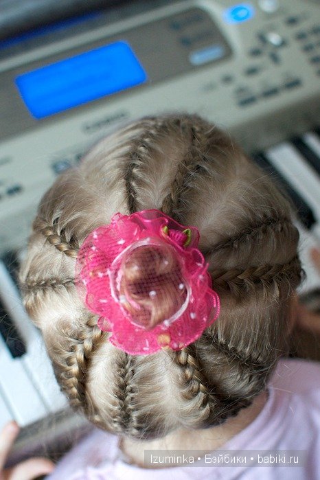 прически для дочки