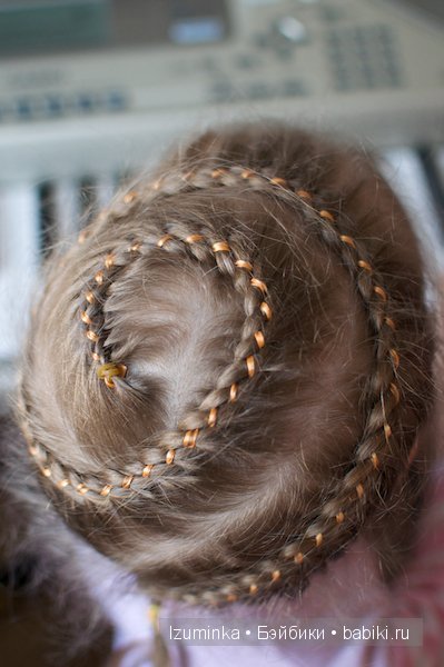 прически для дочки