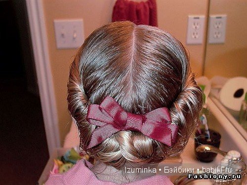 прически для дочки