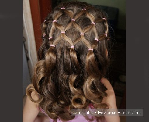 прически для дочки