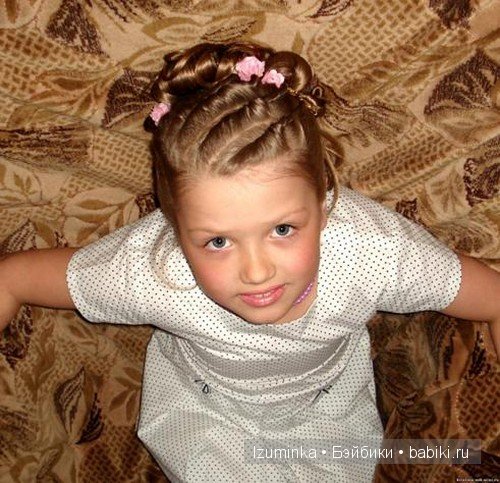 прически для дочки