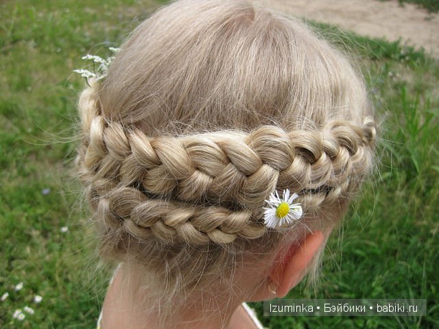 прически для дочки