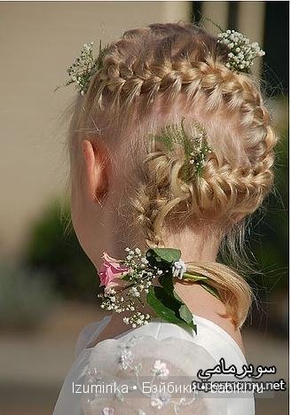 прически для дочки