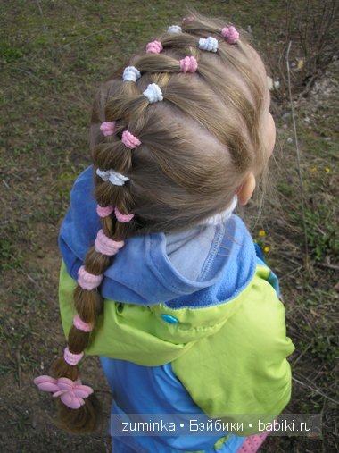 прически для дочки