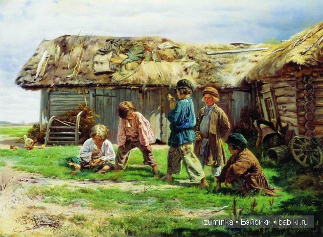 крестьянские дети