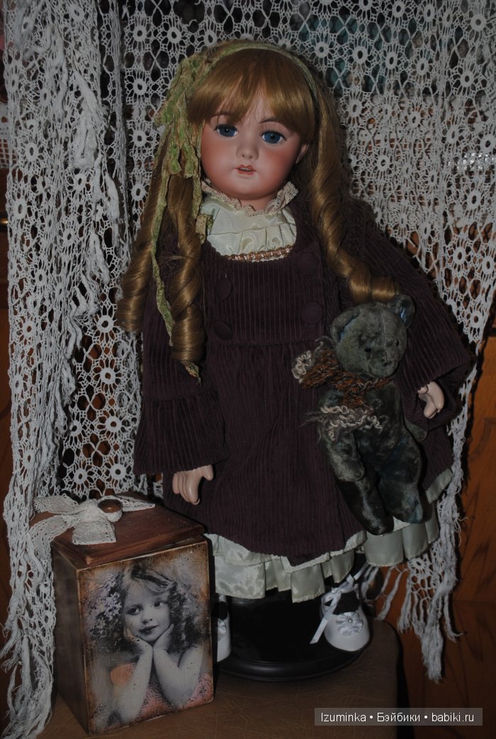 Реплика старинной куклы