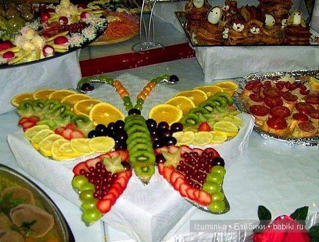 Украшение детского праздничного стола.