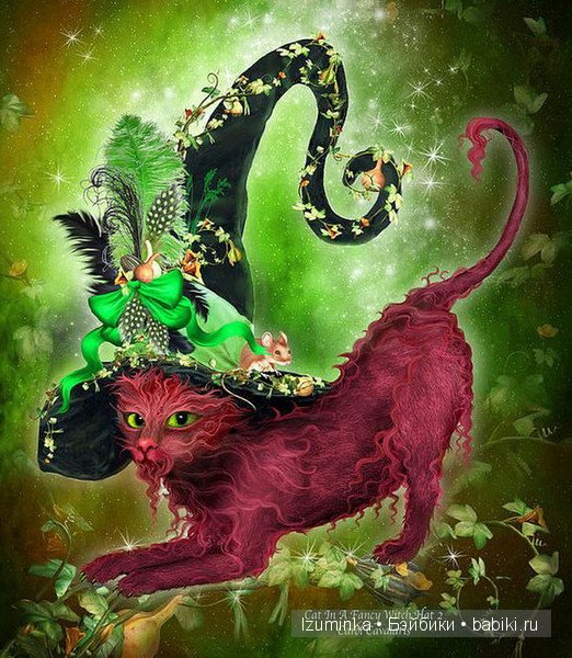 Кошки, созданные художниками Америки.
