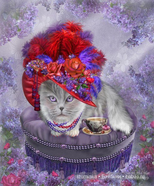 Кошки, созданные художниками Америки.