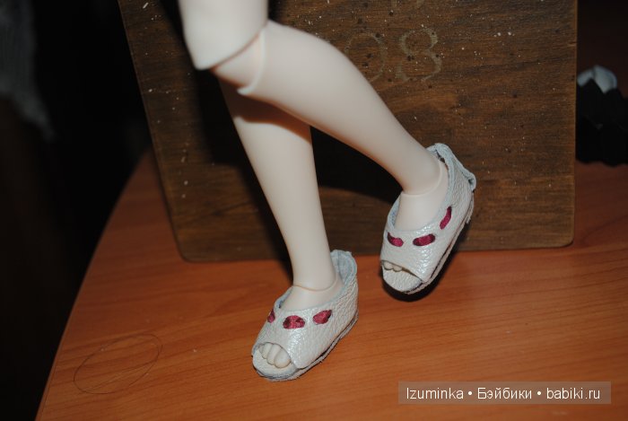 обувь из натуральной кожи своими руками для кукол бжд
