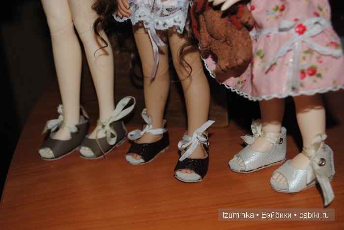 обувь из натуральной кожи своими руками для кукол бжд