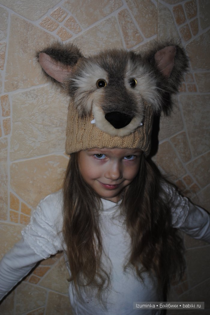 забавные шапочки для кукол и детей.