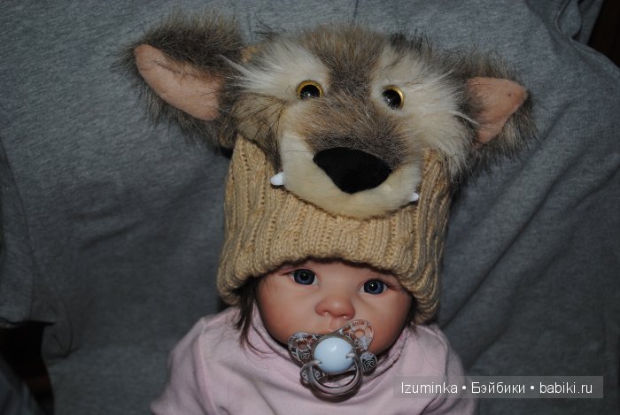 забавные шапочки для кукол и детей.