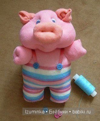 Игрушки из носок