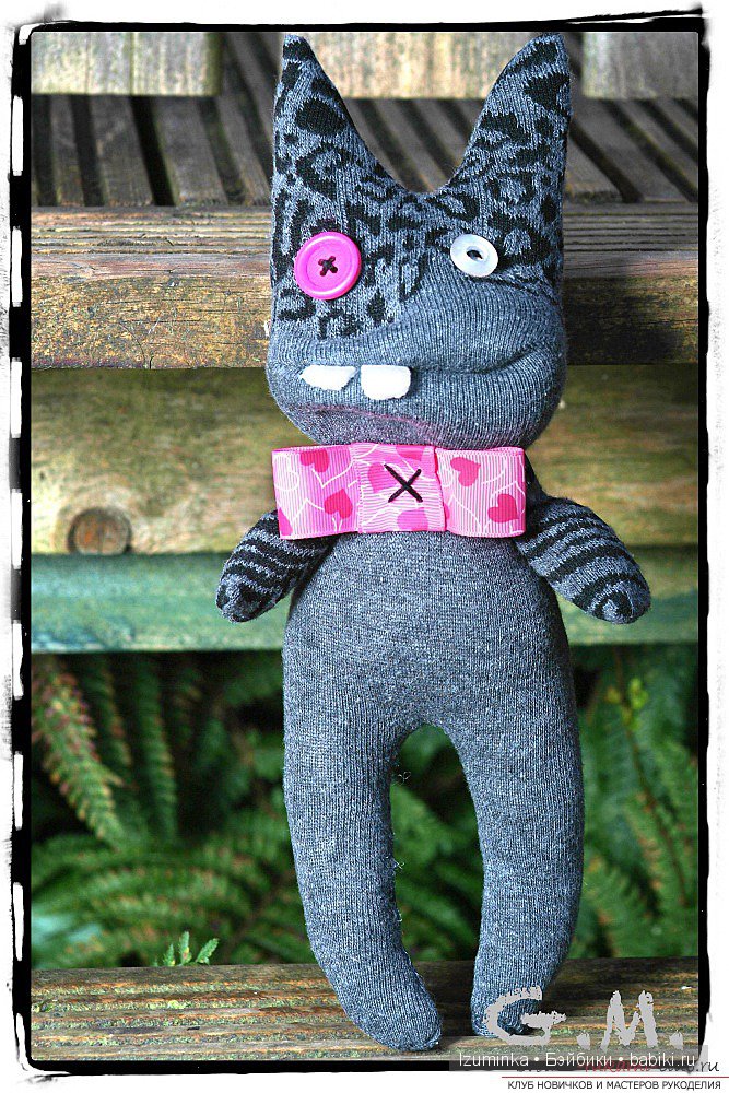 Игрушки из носок