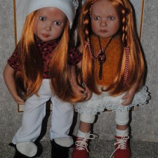 Рыжие подружки.