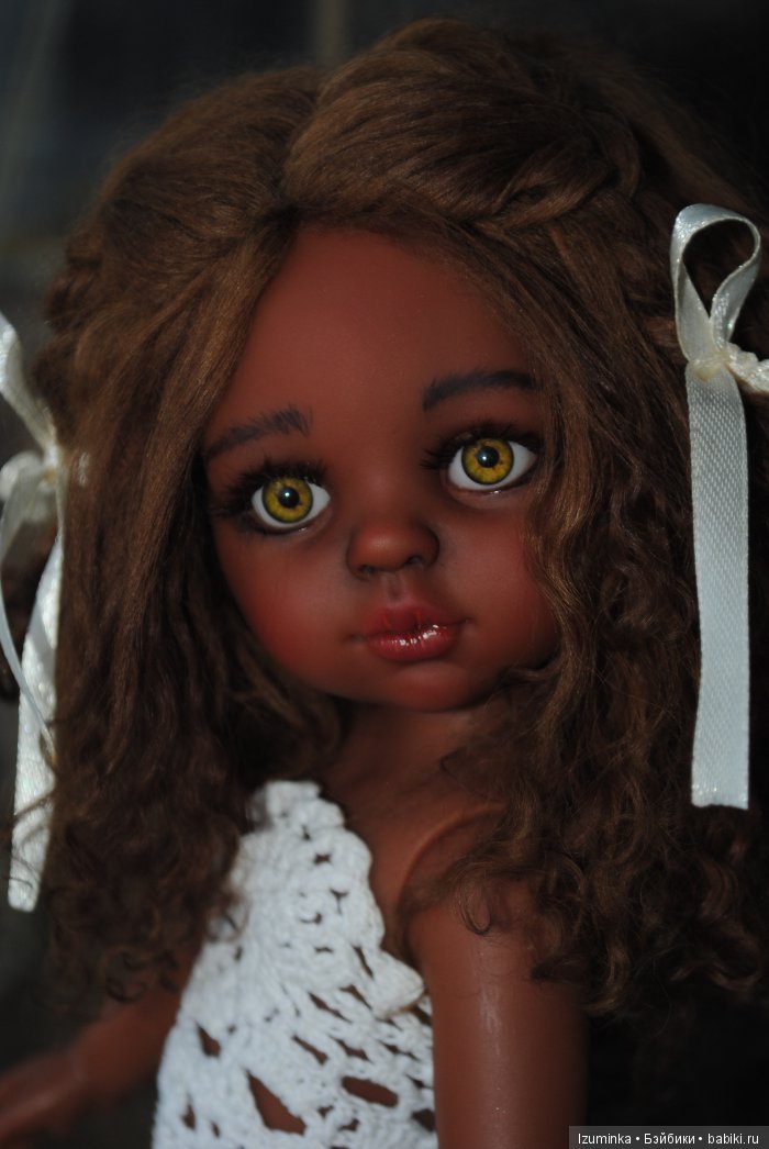 Карина - Шоколадка — ООАК Paola Reina (Паола Рейна) и испанских кукол: перерисовка