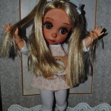 Девочка с глазами котёнка - Кукла Рапунцель