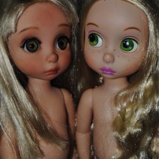 Такие разные куклы Рапунцель