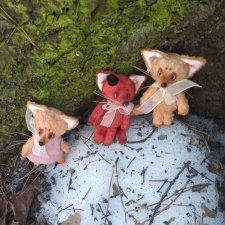 Прогулка лисят