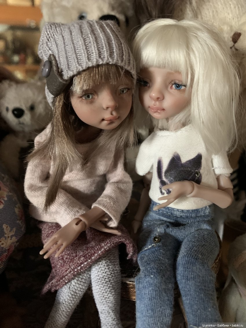 Сестричка приехала! ( Жу - Авторские куклы Даши Нужновой ) (фото 5)