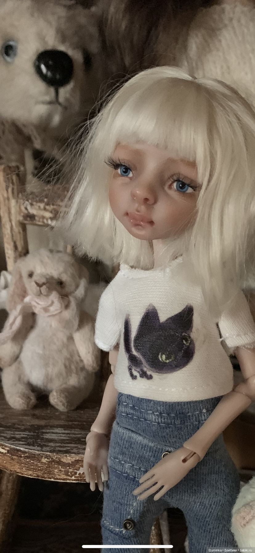 Сестричка приехала! ( Жу - Авторские куклы Даши Нужновой )