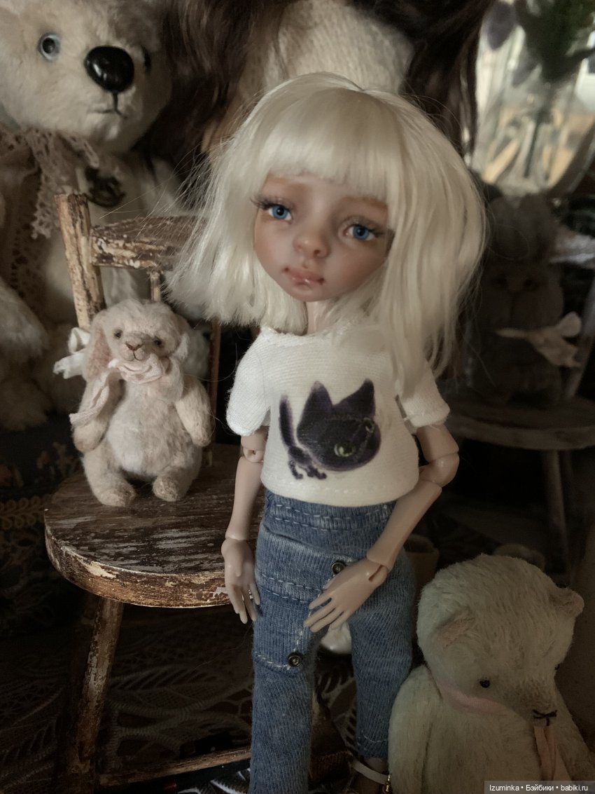 Сестричка приехала! ( Жу - Авторские куклы Даши Нужновой ) (фото 3)