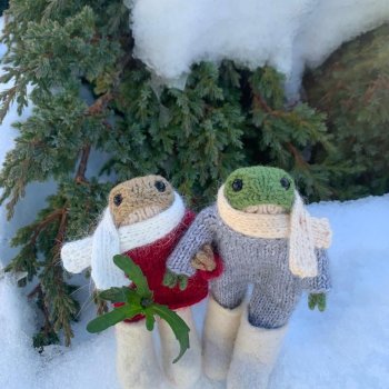 Свидание. Вязаные Лягушки Клэр Гарланд (Claire Garland)