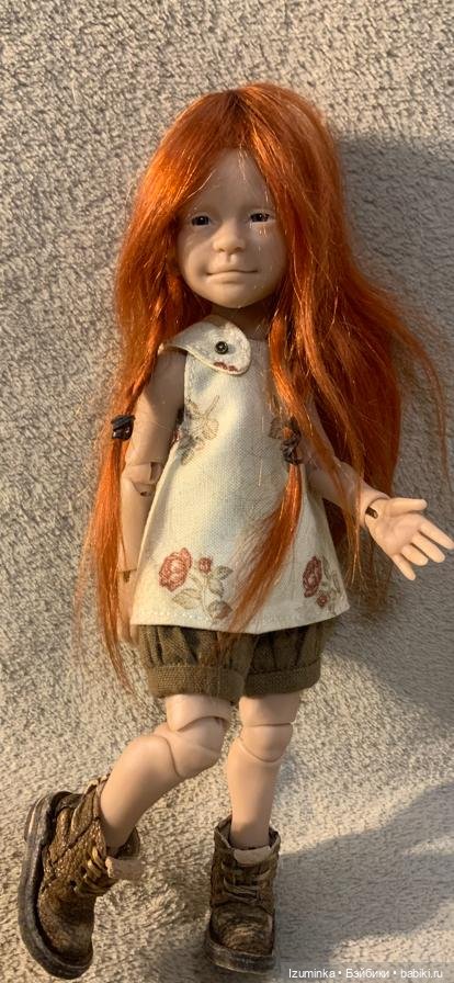 Пронька, новый образ, авторская кукла Анны Шиткиной | Бэйбики Пронька, новый образ, авторская кукла Анны Шиткиной
