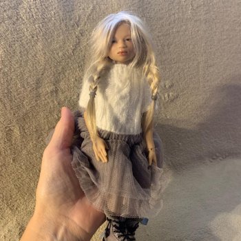 Пелагея, авторская кукла Анны Шиткиной