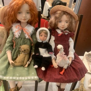 Выставка в Екатеринбурге "Кукла с мишкою", день второй