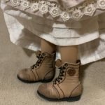 "Винтажные " кожаные ботинки для Diana Effner Little Darling