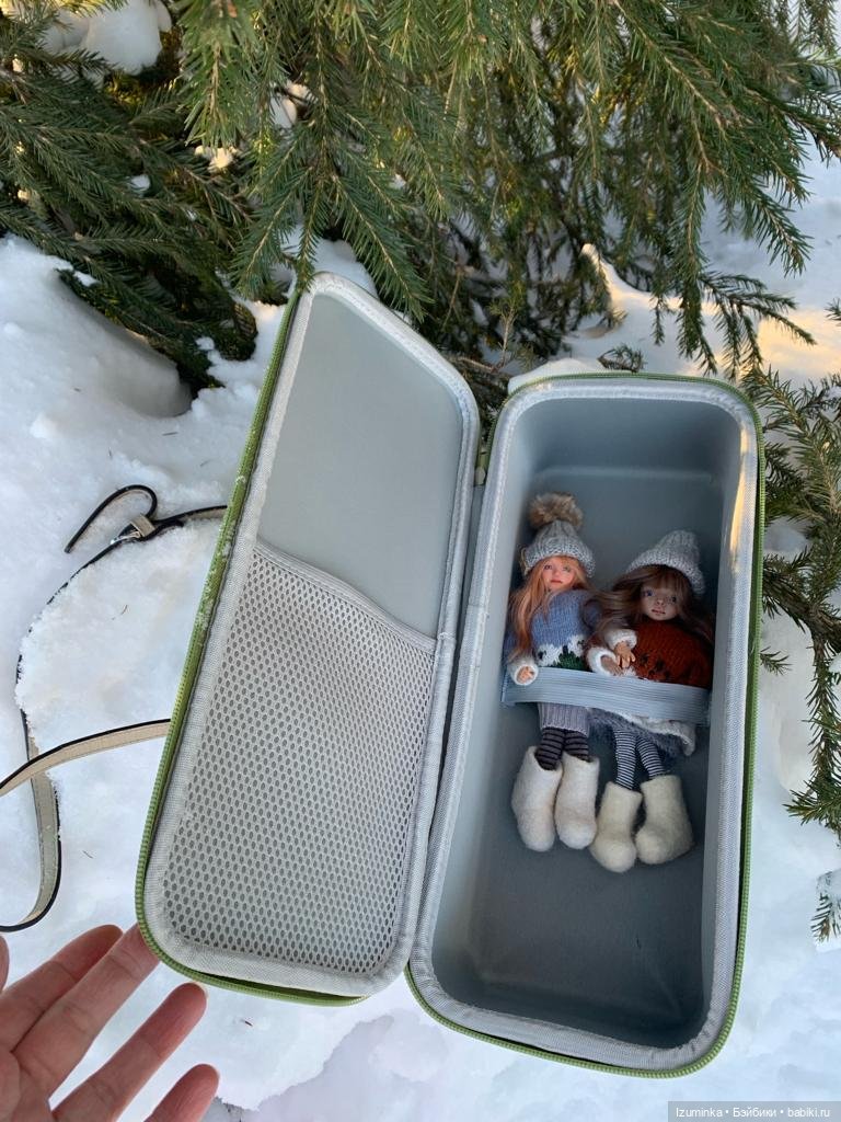 Авторские куклы Жу и Пики за городом (фото 3)