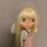 Blythe ooak, Блайз ООАК , нежная девочка - альбинос