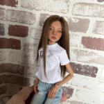 Парик для Лоры Птички из альпаки