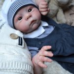 Малышка в двух амплуа Харлоу. Кукла-реборн Анны Морозовой