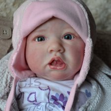 Саския, скоро  домой к мамочке!Фото для мамы. Кукла- реборн Анны Морозовой