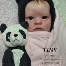 Тинк - любимый воробушек родилась. Кукла -реборн Анны Морозовой
