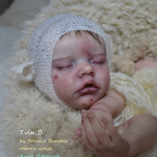 Родился один из близнецов Твинчик "Б".Ждем Твинчика"А". Кукла реборн Анны Морозовой